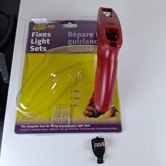 LightKeeper Pro Light Repair Tool – Fixes Incandescent Light Sets/Tested & Works - Picture 4 of 6